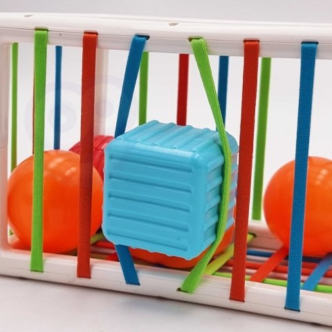 WOOPIE BABY Elastyczna Kostka Sensoryczna Sorter dla Dzieci Kolorowe Kształty 13 el. WOOPIE BABY Elastyczna Kostka Sensoryczna Sorter dla Dzieci Kolorowe Kształty 13 el.