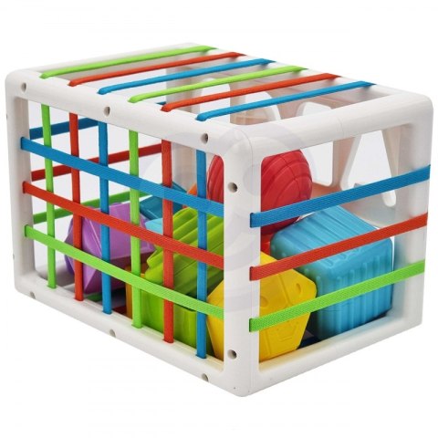 WOOPIE BABY Elastyczna Kostka Sensoryczna Sorter dla Dzieci Kolorowe Kształty Alfabet 15 el. WOOPIE BABY Elastyczna Kostka Sensoryczna Sorter dla Dzieci Kolorowe Kształty Alfabet 15 el.
