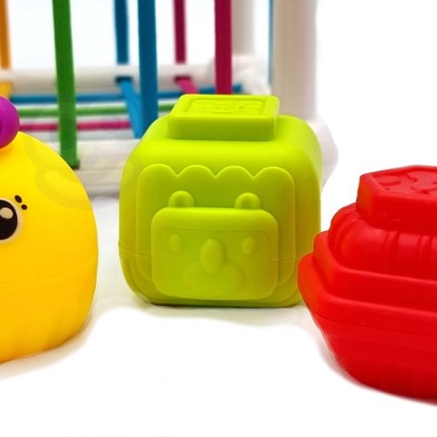 WOOPIE BABY Elastyczna Kostka Sensoryczna Sorter dla Dzieci Zwierzątka + Grzechotka 7 el. WOOPIE BABY Elastyczna Kostka Sensoryczna Sorter dla Dzieci Zwierzątka + Grzechotka 7 el.