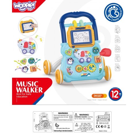WOOPIE BABY Interaktywny Chodzik Pchacz Muzyczny + Znikopis WOOPIE BABY Interaktywny Chodzik Pchacz Muzyczny + Znikopis