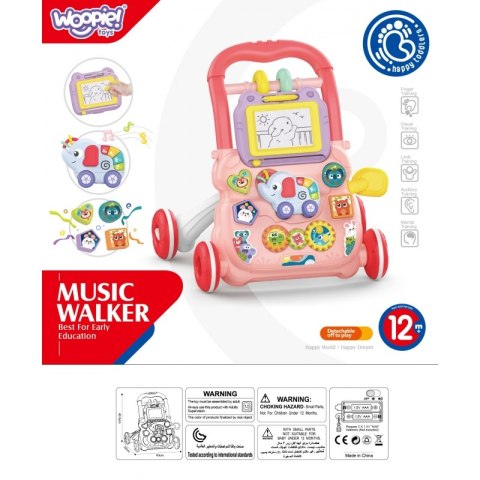 WOOPIE BABY Interaktywny Chodzik Pchacz Muzyczny + Znikopis WOOPIE BABY Interaktywny Chodzik Pchacz Muzyczny + Znikopis