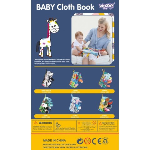 WOOPIE BABY Książeczka Kontrastowa Sensoryczna Dla Niemowląt WOOPIE BABY Książeczka Kontrastowa Sensoryczna Dla Niemowląt