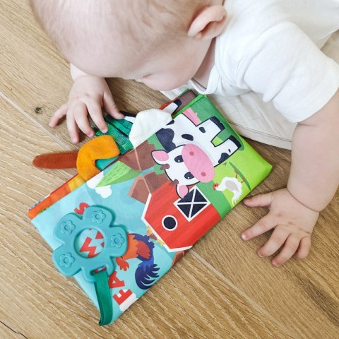WOOPIE BABY Książeczka z Ogonkami Zwierząt Materiałowa WOOPIE BABY Książeczka z Ogonkami Zwierząt Materiałowa