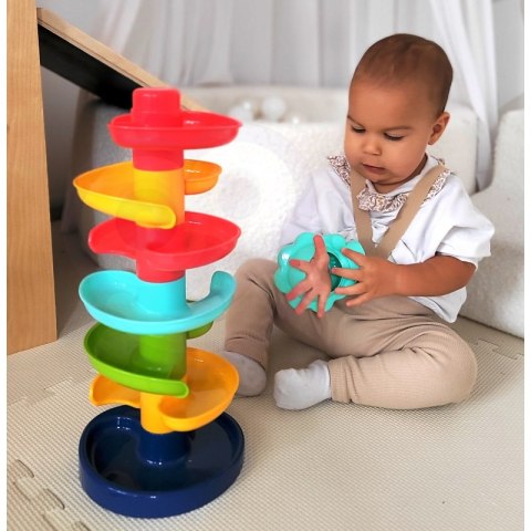 WOOPIE BABY Kulodrom Tor Kulkowy Zestaw Spirala + 2 Kulki WOOPIE BABY Kulodrom Tor Kulkowy Zestaw Spirala + 2 Kulki