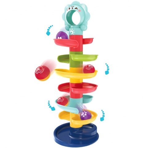 WOOPIE BABY Kulodrom Tor Kulkowy Zestaw Spirala + 2 Kulki WOOPIE BABY Kulodrom Tor Kulkowy Zestaw Spirala + 2 Kulki
