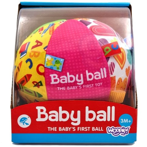 WOOPIE BABY Miękka Sensoryczna Piłka Pani Metka z Wszywkami dla Malucha + Dźwięk WOOPIE BABY Miękka Sensoryczna Piłka Pani Metka z Wszywkami dla Malucha + Dźwięk