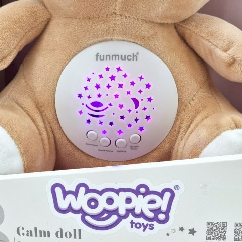 WOOPIE BABY Przytulanka Usypiacz Projektor 2w1 Miś - 10 Kołysanek WOOPIE BABY Przytulanka Usypiacz Projektor 2w1 Miś - 10 Kołysanek