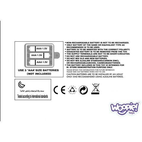WOOPIE BABY Przytulanka Usypiacz Projektor 2w1 Miś - 10 Kołysanek WOOPIE BABY Przytulanka Usypiacz Projektor 2w1 Miś - 10 Kołysanek