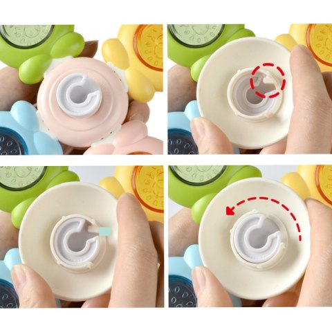 WOOPIE BABY Spinner Zabawka Sensoryczna Pszczoła Kurczak Królik Wymienne 3 szt. WOOPIE BABY Spinner Zabawka Sensoryczna Pszczoła Kurczak Królik Wymienne 3 szt.