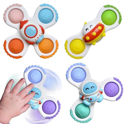 WOOPIE BABY Spinner Zabawka Sensoryczna Rakieta Kosmita Ufo 3 szt. WOOPIE BABY Spinner Zabawka Sensoryczna Rakieta Kosmita Ufo 3 szt.