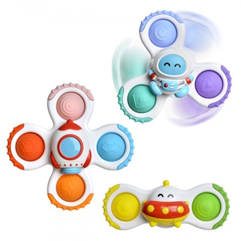 WOOPIE BABY Spinner Zabawka Sensoryczna Rakieta Kosmita Ufo 3 szt. WOOPIE BABY Spinner Zabawka Sensoryczna Rakieta Kosmita Ufo 3 szt.
