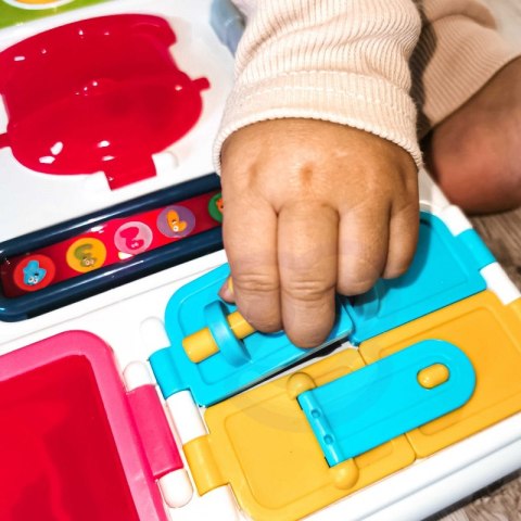 WOOPIE BABY Tablica Manipulacyjna Kuchnia Zegar z Efektami Dźwiękowymi i Świetlnymi Montessori WOOPIE BABY Tablica Manipulacyjna Kuchnia Zegar z Efektami Dźwiękowymi i Świetlnymi Montessori