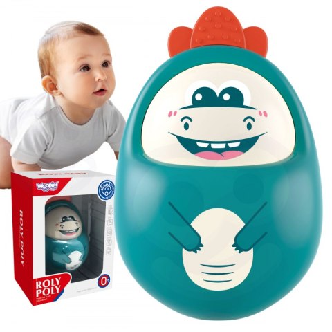 WOOPIE BABY Wańka Wstańka Dinozaur z Melodyjkami WOOPIE BABY Wańka Wstańka Dinozaur z Melodyjkami