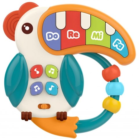 WOOPIE BABY Zabawka Muzyczna Pianinko Gryzaczek Pelikan 3w1 WOOPIE BABY Zabawka Muzyczna Pianinko Gryzaczek Pelikan 3w1