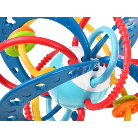 WOOPIE BABY Zabawka Sensoryczna 2w1 Gryzak Grzechotka Montessori WOOPIE BABY Zabawka Sensoryczna 2w1 Gryzak Grzechotka Montessori