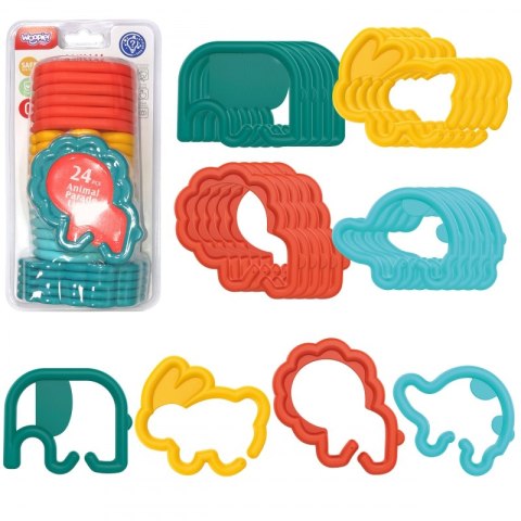 WOOPIE BABY Zabawka Sensoryczna Gryzaki dla Niemowląt Zawieszki Zwierzątka Łańcuszek 24 el. WOOPIE BABY Zabawka Sensoryczna Gryzaki dla Niemowląt Zawieszki Zwierzątka Łańcuszek 24 el.