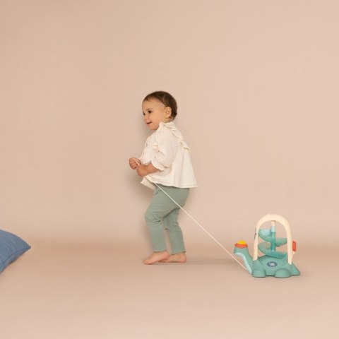 SMOBY LITTLE Żółw do Ciągnięcia ze Zjeżdżalnią dla Piłeczek 12m+ SMOBY LITTLE Żółw do Ciągnięcia ze Zjeżdżalnią dla Piłeczek 12m+