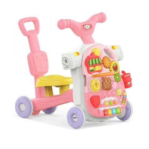 WOOPIE BABY Chodzik 5w1 Multifunkcyjny Różowy 1+ WOOPIE BABY Chodzik 5w1 Multifunkcyjny Różowy 1+
