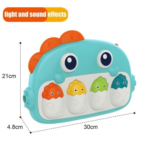 WOOPIE BABY Dino Pianino dla Niemowląt 0+ WOOPIE BABY Dino Pianino dla Niemowląt 0+