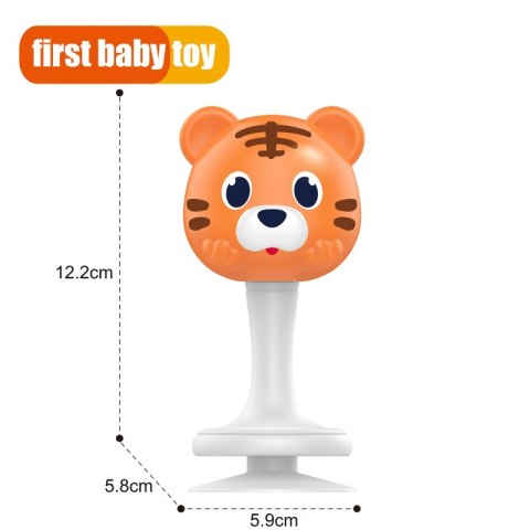WOOPIE BABY Grzechotka Pomarańczowy Tygrysek 0m+ WOOPIE BABY Grzechotka Pomarańczowy Tygrysek 0m+