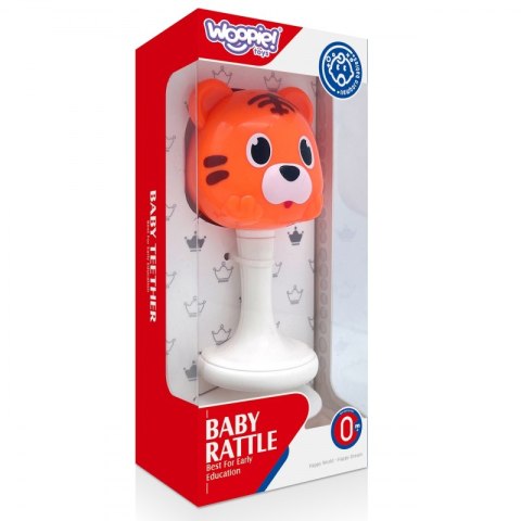 WOOPIE BABY Grzechotka Pomarańczowy Tygrysek 0m+ WOOPIE BABY Grzechotka Pomarańczowy Tygrysek 0m+