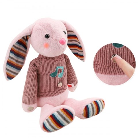 WOOPIE BABY Interaktywny Króliczek Przytulanka z Dźwiękiem i Światłem WOOPIE BABY Interaktywny Króliczek Przytulanka z Dźwiękiem i Światłem