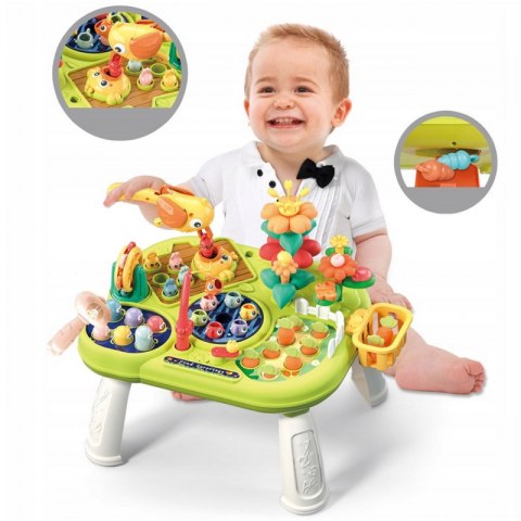 WOOPIE BABY Interaktywny Multistolik Edukacyjny 8w1 Montessori WOOPIE BABY Interaktywny Multistolik Edukacyjny 8w1 Montessori