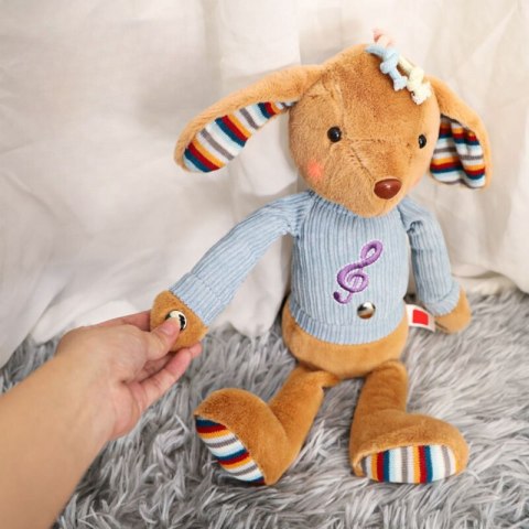WOOPIE BABY Interaktywny Piesek Przytulanka z Dźwiękiem i Światłem WOOPIE BABY Interaktywny Piesek Przytulanka z Dźwiękiem i Światłem