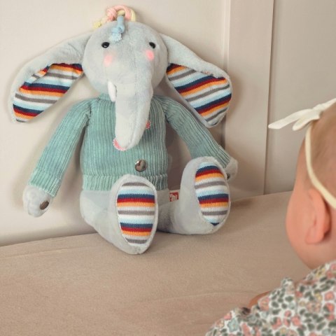 WOOPIE BABY Interaktywny Słonik Przytulanka z Dźwiękiem i Światłem WOOPIE BABY Interaktywny Słonik Przytulanka z Dźwiękiem i Światłem