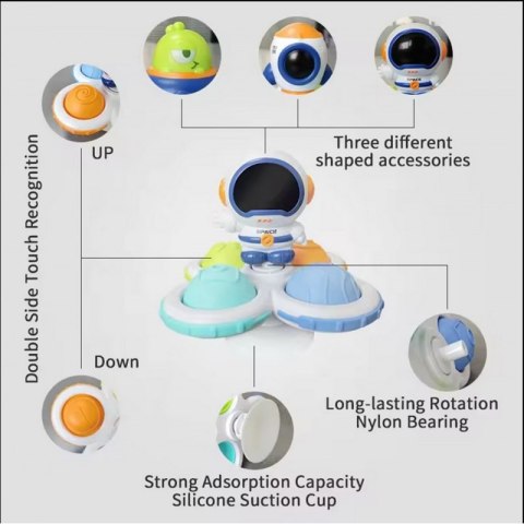 WOOPIE BABY Kosmiczny Spinner Pop-it Zabawka Sensoryczna Wymienne 3 szt. WOOPIE BABY Kosmiczny Spinner Pop-it Zabawka Sensoryczna Wymienne 3 szt.