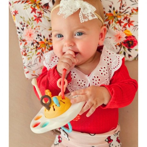 WOOPIE BABY Zabawka Sensoryczna Montessori Gryzak Grzechotka Wielofunkcyjny UFO WOOPIE BABY Zabawka Sensoryczna Montessori Gryzak Grzechotka Wielofunkcyjny UFO
