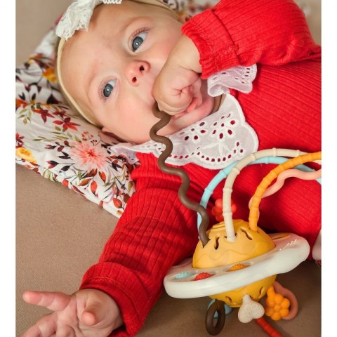 WOOPIE BABY Zabawka Sensoryczna Montessori Gryzak Grzechotka Wielofunkcyjny UFO WOOPIE BABY Zabawka Sensoryczna Montessori Gryzak Grzechotka Wielofunkcyjny UFO