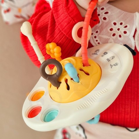WOOPIE BABY Zabawka Sensoryczna Montessori Gryzak Grzechotka Wielofunkcyjny UFO WOOPIE BABY Zabawka Sensoryczna Montessori Gryzak Grzechotka Wielofunkcyjny UFO