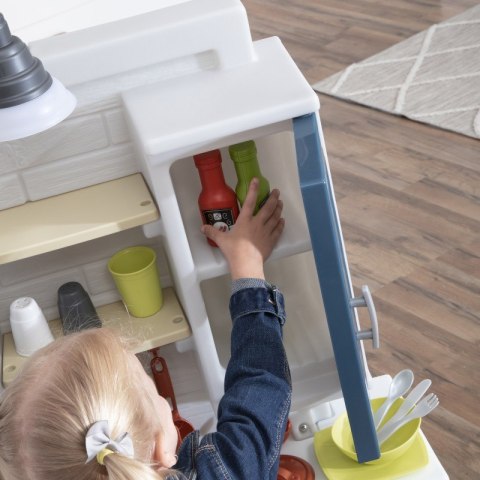 Nowoczesna Realistyczna Kuchnia dla Dzieci z Wieloma Akcesoriami Step2 Nowoczesna Realistyczna Kuchnia dla Dzieci z Wieloma Akcesoriami Step2