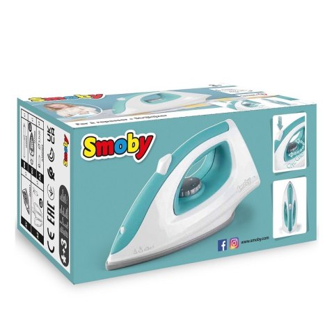 SMOBY Żelazko do prasowania z przyciskiem pary dla dzieci SMOBY Żelazko do prasowania z przyciskiem pary dla dzieci