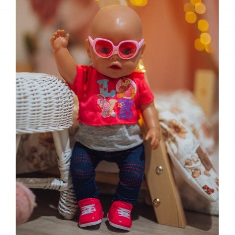 WOOPIE Modne Ubranko dla Lalki LOVE Okulary Buciki 43-46 cm WOOPIE Modne Ubranko dla Lalki LOVE Okulary Buciki 43-46 cm
