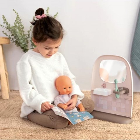 SMOBY Baby Nurse Dwustronna Toaleta Łazienka Dla Lalki z Akcesoriami SMOBY Baby Nurse Dwustronna Toaleta Łazienka Dla Lalki z Akcesoriami