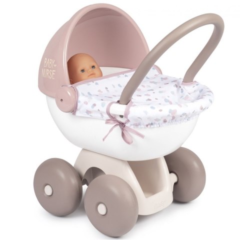 SMOBY Baby Nurse Wózek Głęboki dla lalki z plastikowym daszkiem SMOBY Baby Nurse Wózek Głęboki dla lalki z plastikowym daszkiem