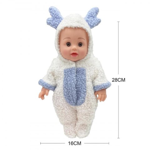 WOOPIE ROYAL Lalka Bobas w Ubranku Reniferek + Akcesoria 28cm WOOPIE ROYAL Lalka Bobas w Ubranku Reniferek + Akcesoria 28cm