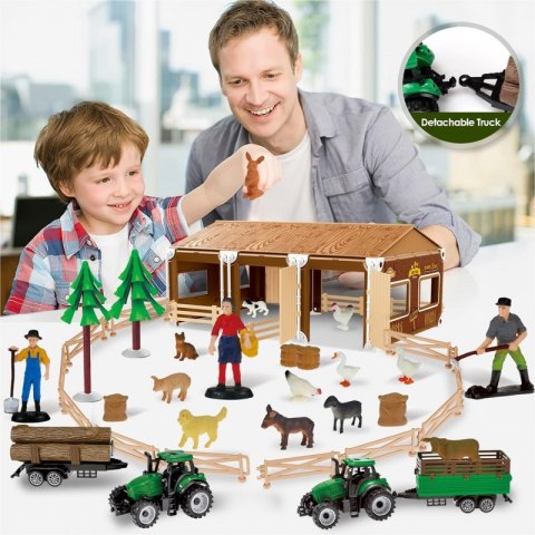 WOOPIE Zestaw Mały Farmer XL Figurki Gospodarstwo WOOPIE Zestaw Mały Farmer XL Figurki Gospodarstwo