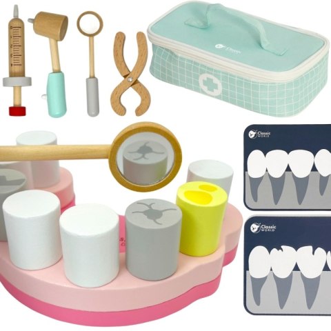 CLASSIC WORLD Zestaw Małego Dentysty Walizka Lekarza 18 el. CLASSIC WORLD Zestaw Małego Dentysty Walizka Lekarza 18 el.