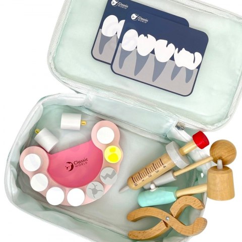 CLASSIC WORLD Zestaw Małego Dentysty Walizka Lekarza 18 el. CLASSIC WORLD Zestaw Małego Dentysty Walizka Lekarza 18 el.