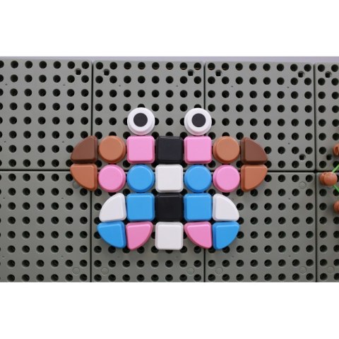 MASTERKIDZ Zestaw Kołeczki w kształcie figur geometrycznych 64szt do tablic STEM MASTERKIDZ Zestaw Kołeczki w kształcie figur geometrycznych 64szt do tablic STEM