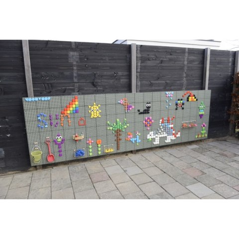 MASTERKIDZ Zestaw Kołeczki w kształcie figur geometrycznych 64szt do tablic STEM MASTERKIDZ Zestaw Kołeczki w kształcie figur geometrycznych 64szt do tablic STEM