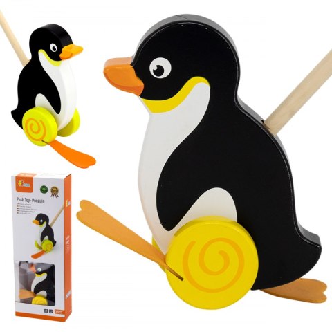 Viga Toys Drewniany Pchacz Pingwin Viga Toys Drewniany Pchacz Pingwin