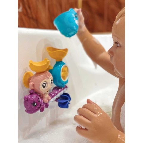 WOOPIE BABY Zabawka Wodna do Kąpieli Małpka + Kubeczek WOOPIE BABY Zabawka Wodna do Kąpieli Małpka + Kubeczek