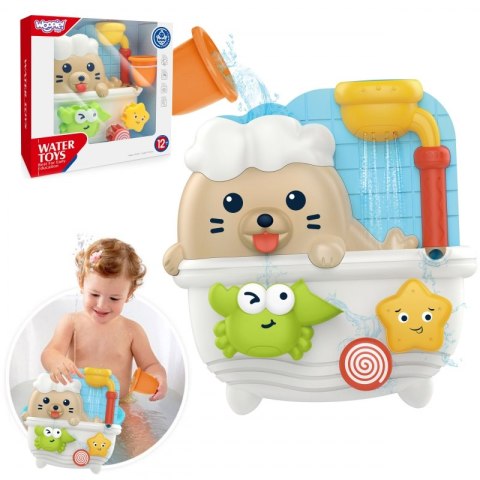 WOOPIE BABY Zabawka do Kąpieli Przelewowa Foka w Wannie WOOPIE BABY Zabawka do Kąpieli Przelewowa Foka w Wannie