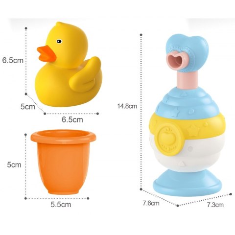 WOOPIE BABY Zabawki do Kąpieli Kubeczek + Kaczuszka + Dozownik Mydła Zestaw WOOPIE BABY Zabawki do Kąpieli Kubeczek + Kaczuszka + Dozownik Mydła Zestaw