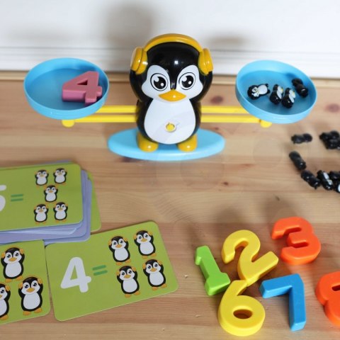 WOOPIE Waga Równoważnia Szalkowa Nauka Liczenia Pingwin WOOPIE Waga Równoważnia Szalkowa Nauka Liczenia Pingwin