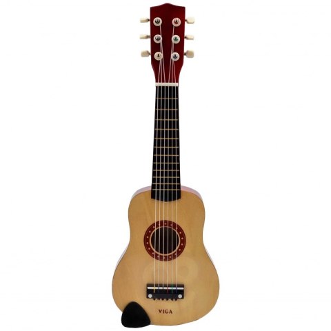 Viga Drewniana gitara dla dzieci Naturalna 21 cali 6 strun Viga Drewniana gitara dla dzieci Naturalna 21 cali 6 strun
